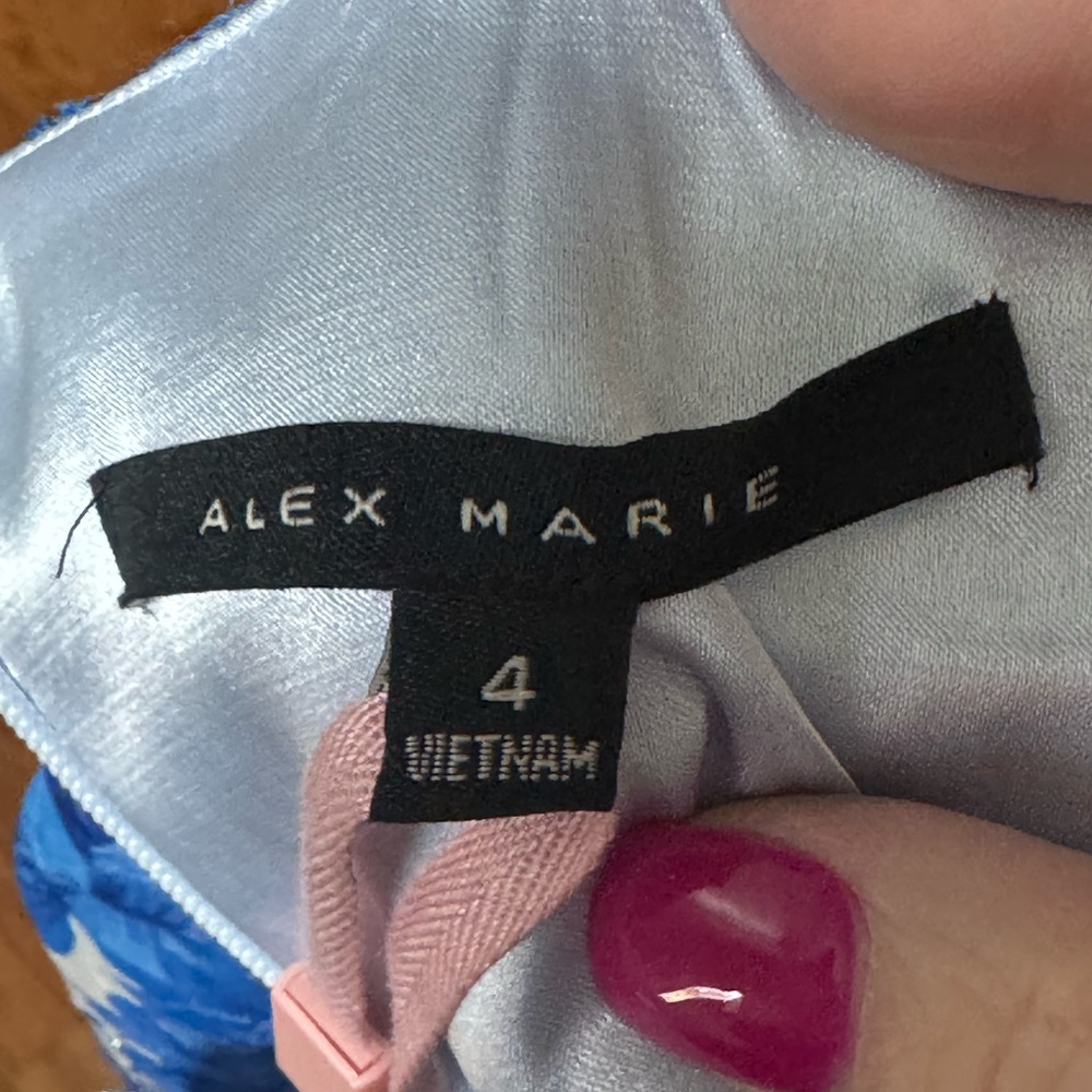 New!! Alex Marie A-Line Ruffle Dress - Picture 11 of 12